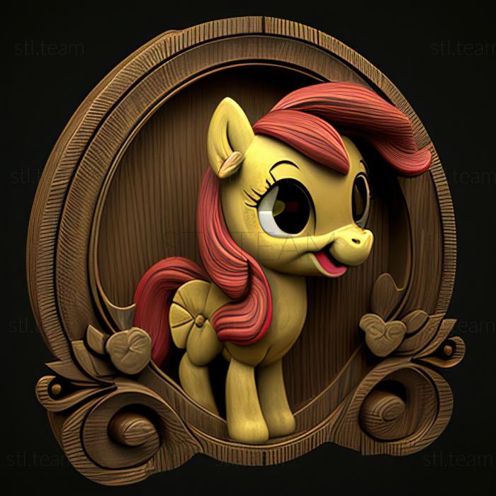 3D model st Apple Bloom from My Little Pony (STL)